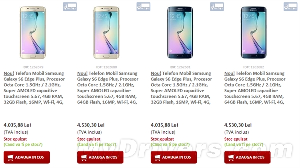 ����Galaxy S6 Edge+�۸��ع⣺����һ������