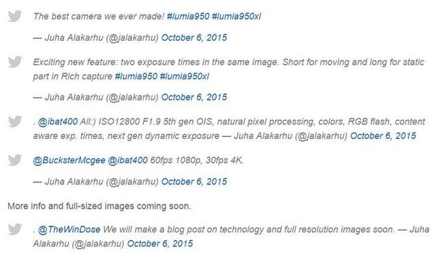 Lumia 950国行上市时间曝光 相机细节公布