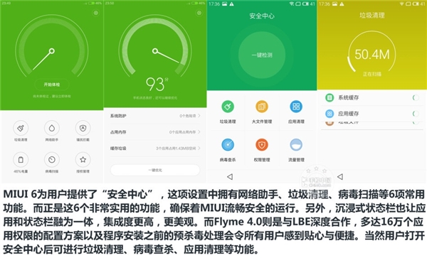 �ò���������˵��MIUI 6�Ա�Flyme 4.0