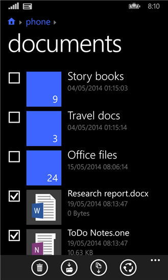 WP���������ļ������� ����֧��WP8.1