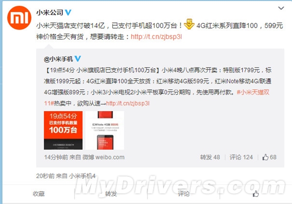 �ﱤ��С���³ɼ�����100��̨�ֻ�/14��