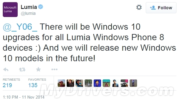 ΢��ҵ�����ģ�Lumia WP8���Ͷ�����Win 10