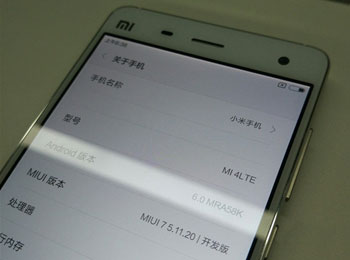 ׿6.0MIUI 7 С3/4/Note