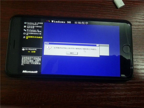 �ǻ���̫����iPhone 6 Plusˢ��Win98