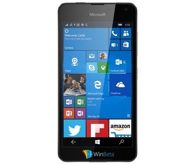 Win10新机Lumia 650渲染图曝光 代号Saana