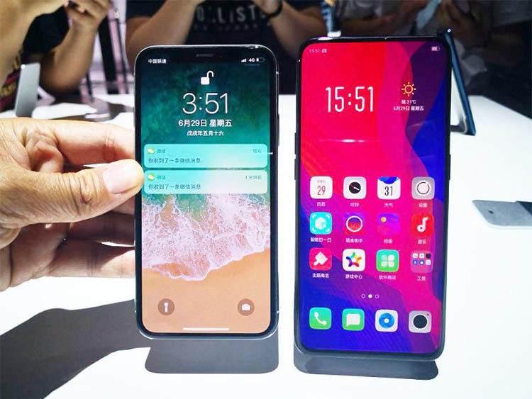 OPPO Find X国内发布 这全面屏令人目眩