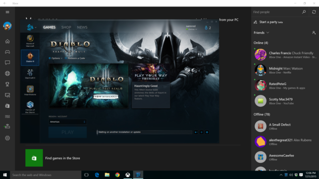 ̽����ЩWindows 10����Xbox�йصĹ���