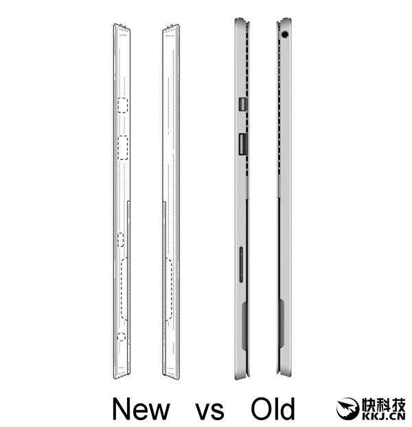 Surface Pro 5�����ع⣺USB-C�׵�3�ӿڼ���