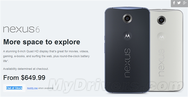 Nexus 6��ʽ������ವؾͱ�������