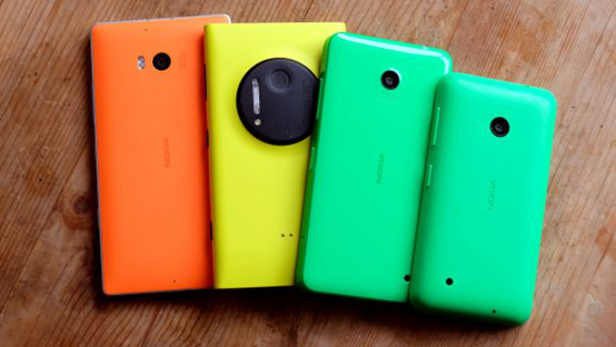 �Ŀ�����ŵ����Lumia�ֻ��������ŶԱ�