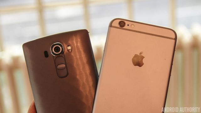 LG G4 vs ƻ��iPhone 6 Plus