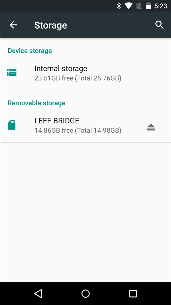 Android M�����ⲿ�洢����ڲ��洢��