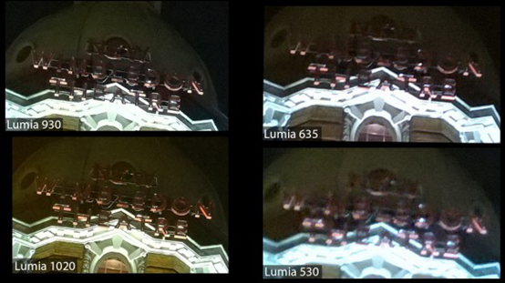 �Ŀ�����ŵ����Lumia�ֻ��������ŶԱ�