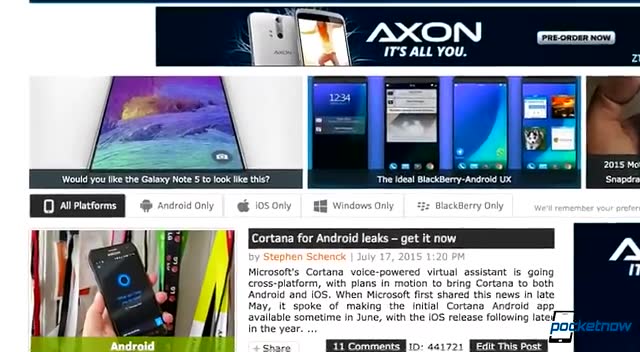 Android��΢��С��Cortana�����ͼ