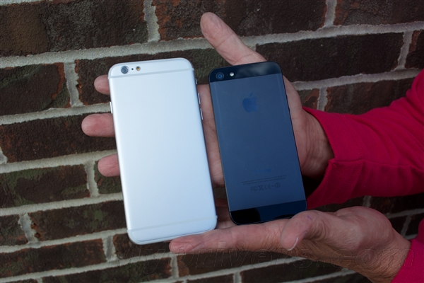 ��ɶ��ͬ����ͼ��iPhone 6�Ա�iPhone5/5S
