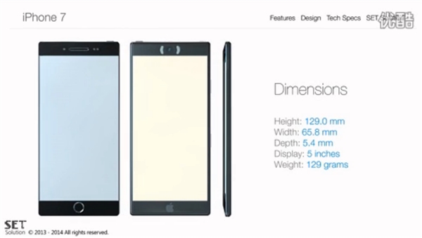 ���������ɼ���5Ӣ��͸��iPhone 7