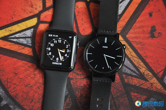 Apple Watch对决新Moto 360:定位有差异