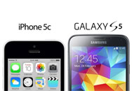 Galaxy S5 ӢiPhone 5c