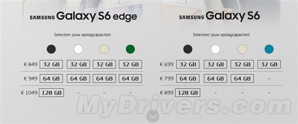 Galaxy S6��S6 Edgeŷ�޴󽵼�150ŷԪ