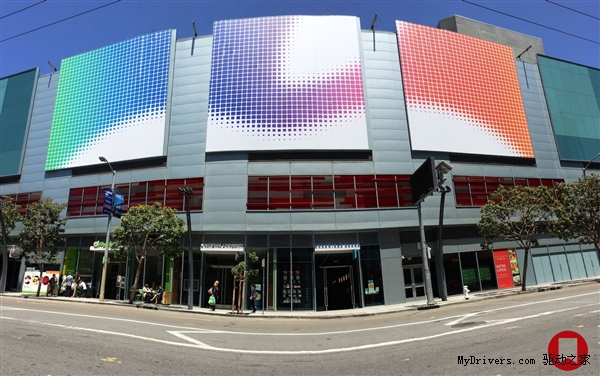 �ֳ���ͼ̽Ӫ��ƻ��WWDC14�᳡װ��һ��