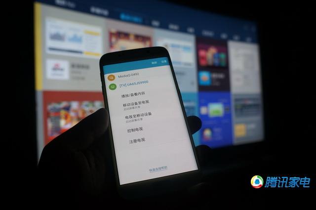 评三星Tizen系统曲面旗舰电视 操作简洁价格贵