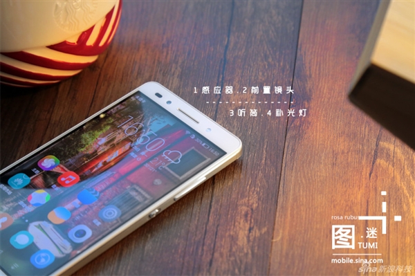 金属机身+指纹识别 华为荣耀7真机图赏