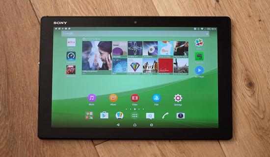 ����Z4 Tablet���飺��ˮ��ɫ���̵����ϲ�