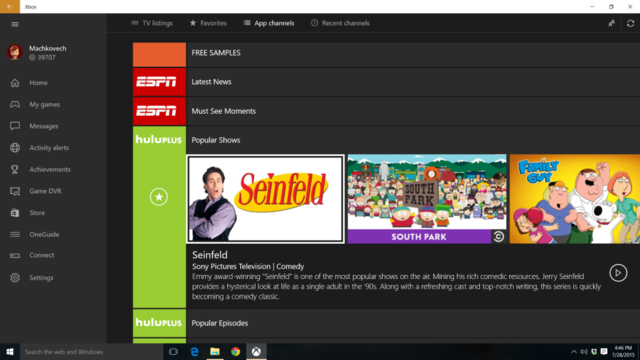 ̽����ЩWindows 10����Xbox�йصĹ���