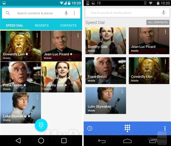 ��ֵ����������ͼ��Android LսAndroid 4.4