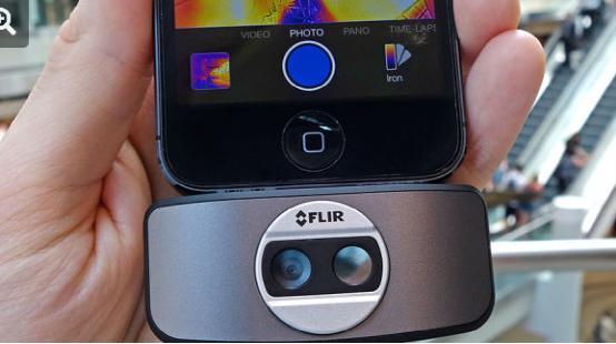 Flir One热成像相机亮相 让你化身铁血战士