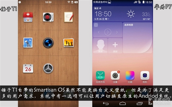 �������뿴�ģ������ֻ�T1�ԱȻ�ΪP7