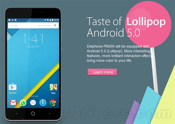 �׿����Android 5.0�ֻ��ع⣺���������²�