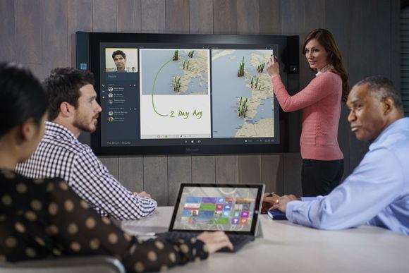 Ϊ���Ӳ��� ΢���Ƴ�Surface Hub����ʱ��