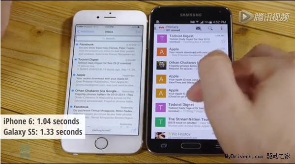 ˭��죿iPhone 6����Galaxy S5