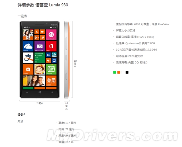 ŵ�������콢Lumia 930�������ࣺСʧ��