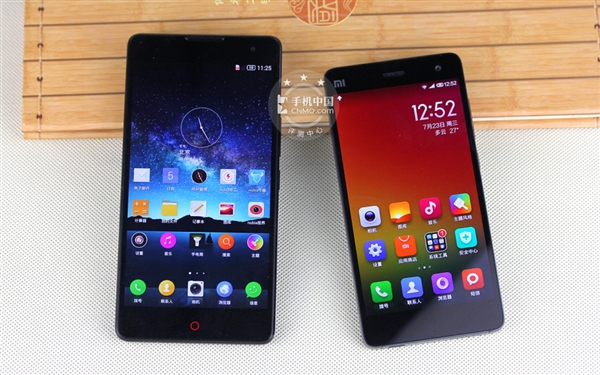 1999Ԫ���Ȼ���С��4�Ա�nubia Z7 Maxͼ��