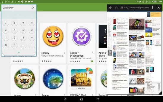 ����Z4 Tablet���飺��ˮ��ɫ���̵����ϲ�
