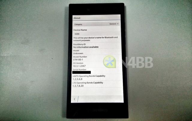 ��ݮ�¿��ж˻���BlackBerry Leap�����ع�