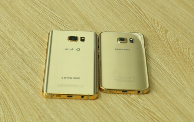 24k�ƽ�����Galaxy Note 5��Galaxy S6 Edge