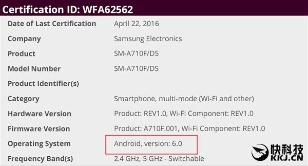 三星良心:Galaxy A5/A7也有安卓6.0