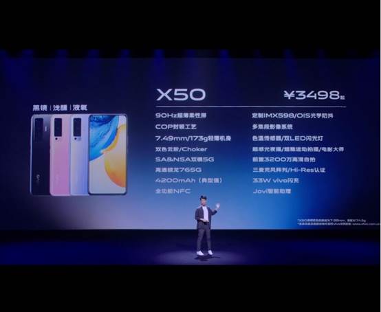 ֹ΢̨ͷ  vivo X50ϵзῴ