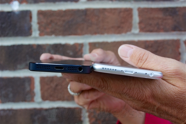 ��ɶ��ͬ����ͼ��iPhone 6�Ա�iPhone5/5S