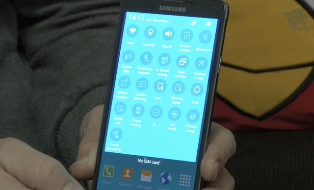 �������У�����ΪNote4����Android 5.0����