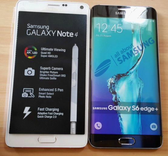 Galaxy S6 Edge+��ģ�ع� ��Note 4һ���