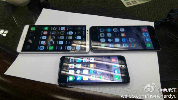��Ϊ��ɹMate 7��ƻ��iPhone 6�����