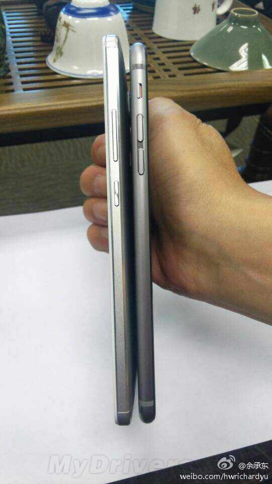 ��Ϊ��ɹMate 7��ƻ��iPhone 6�����
