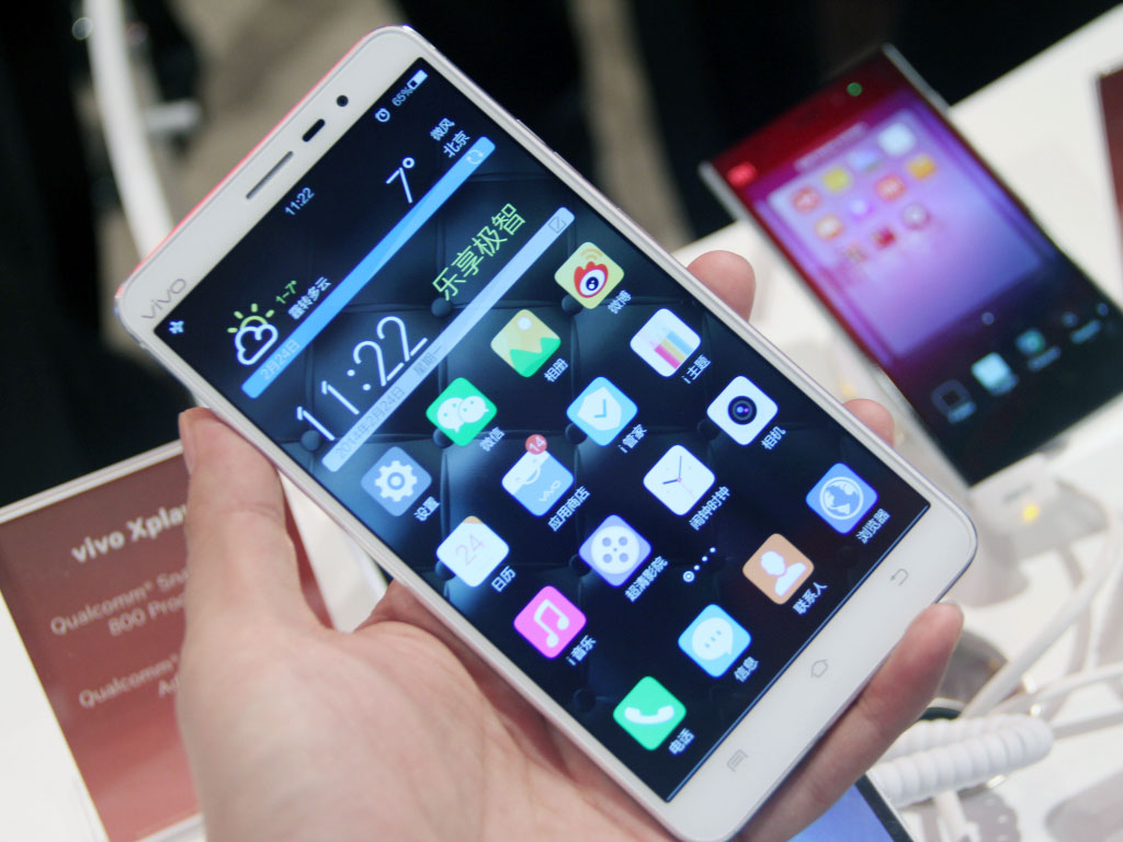 vivo Xplay3S,vivo x5max vivo xplay3s 参展mwc2014 开创2k屏幕