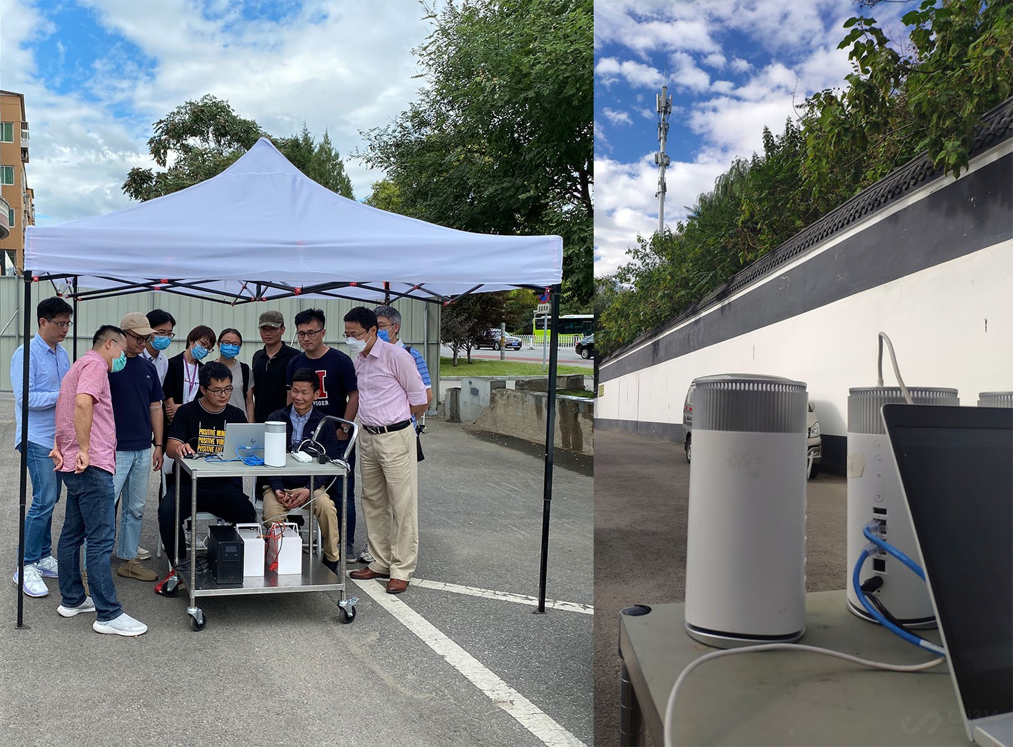 OPPO����˻���5G CPE�ĺ��ײ��ⳡ����