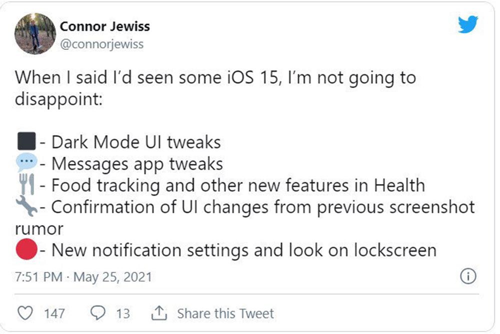 ƻWWDCȫԤ iOS 15Ի