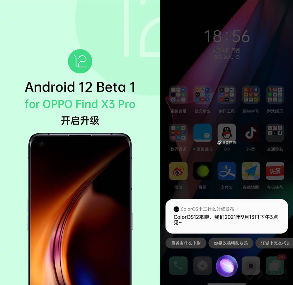 ϵͳ¶ ColorOS 12